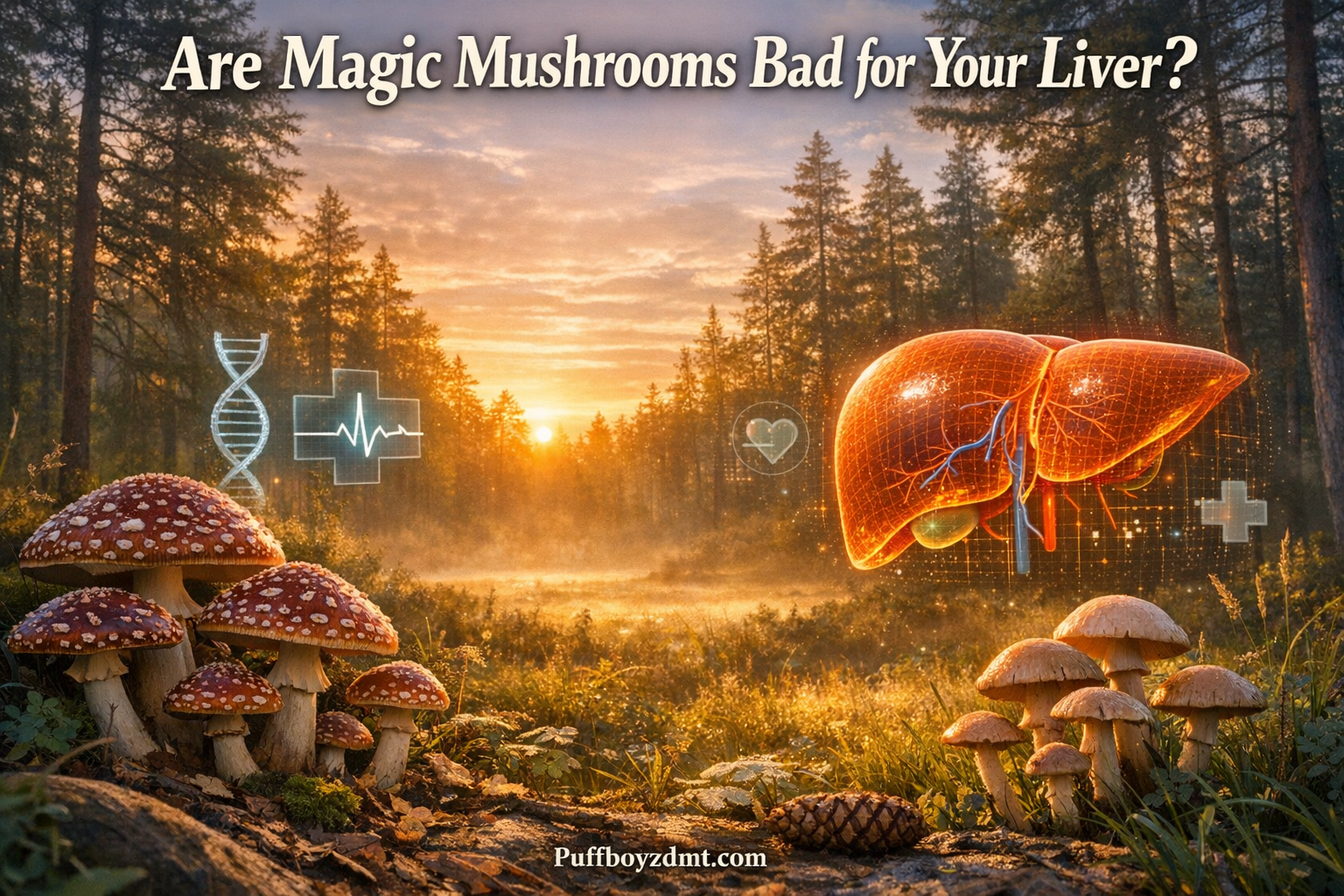 Are magic mushrooms bad for your liver