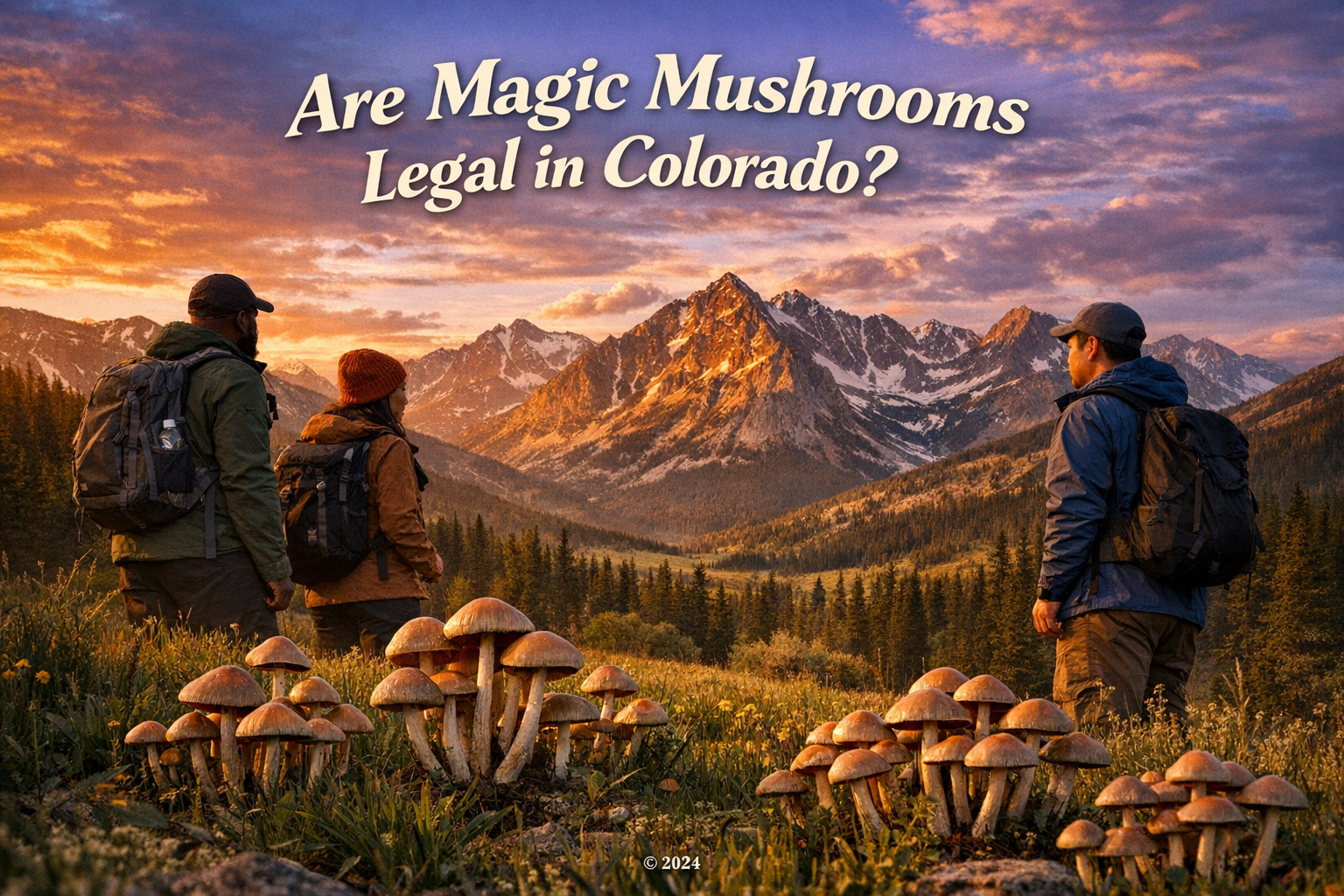 Are magic mushrooms legal in Colorado