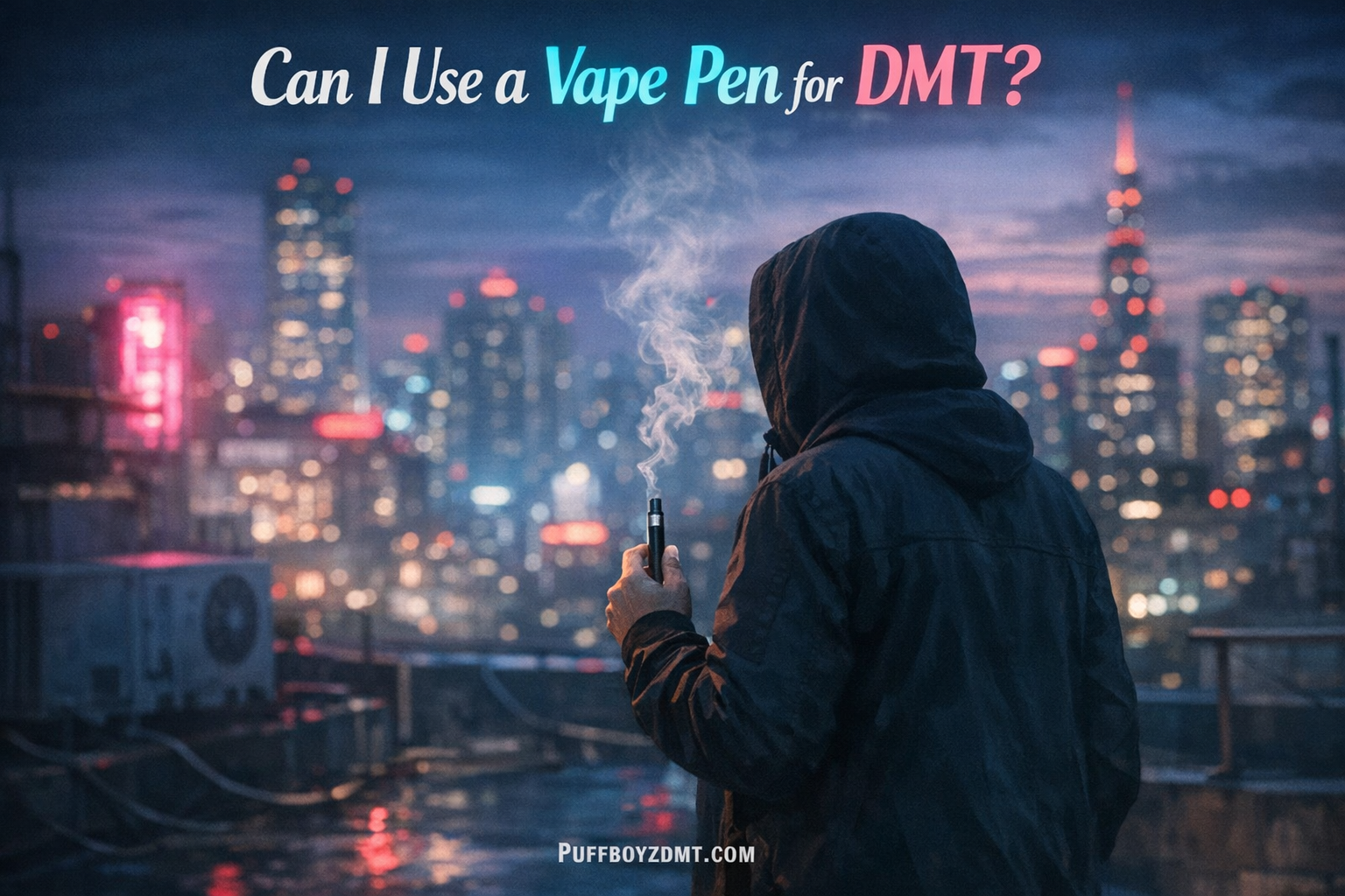 Can I use a vape pen for DMT