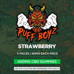 Strawberry Puff Boyz Edibles