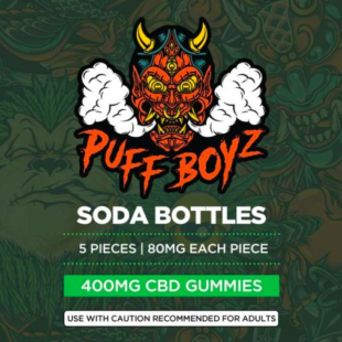 Soda Bottle Puff Boyz Edibles