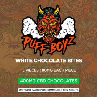 White Chocolate Puff Boyz Edibles