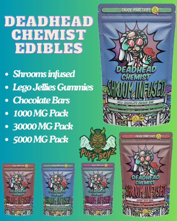 Deadhead chemist gummies edibles