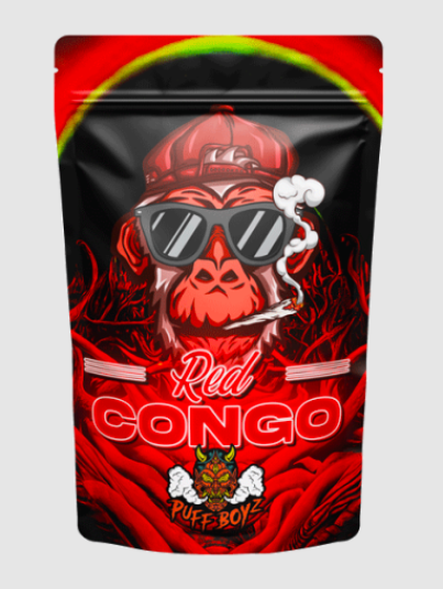 Red Congo Puff boyz