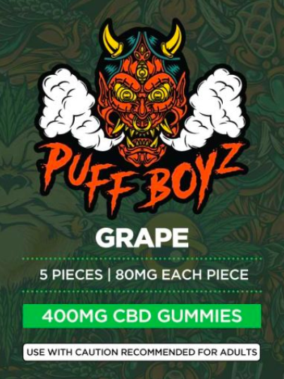 Grape Puff Boyz Edibles