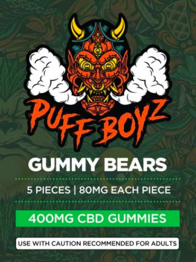 Gummy Bear Puff Boyz Edibles