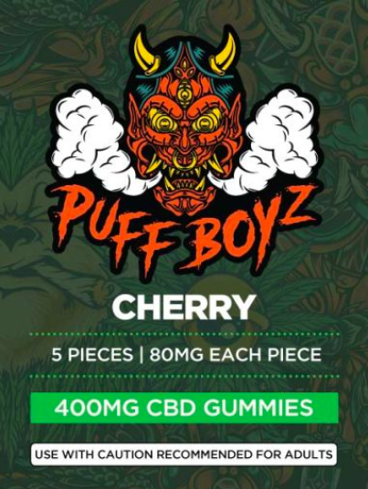 Cherry Puff Boyz Edibles