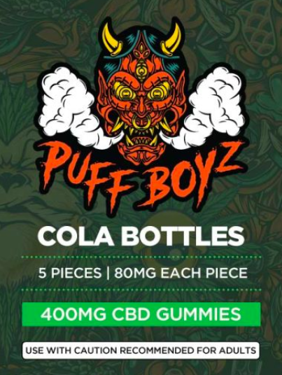 Cola Bottle Puff Boyz Edibles