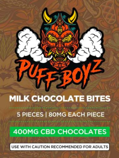 Milk Chocolate Puff Boyz Edibles