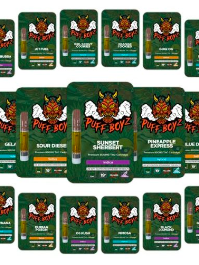 Puff Boyz THC Cartridges