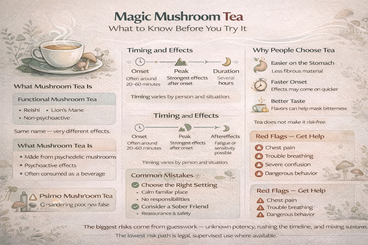 Magic Mushroom Tea