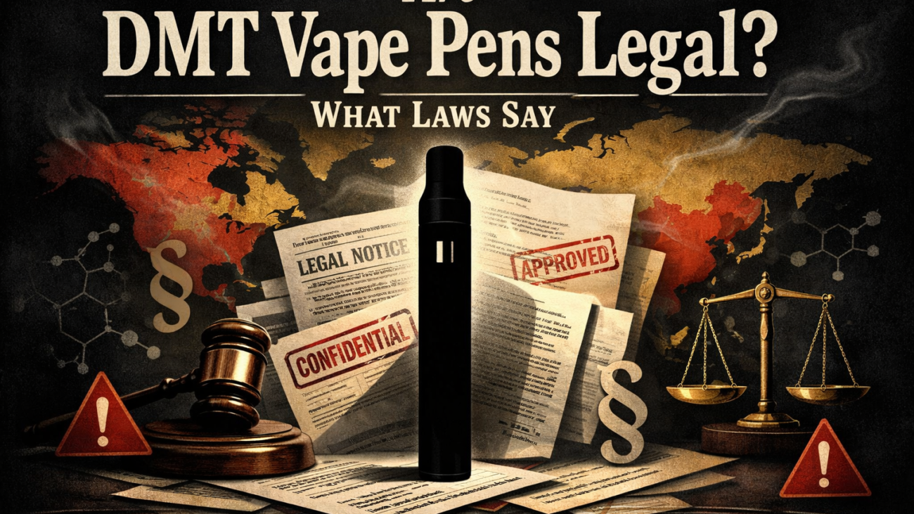 Are DMT vape pens legal