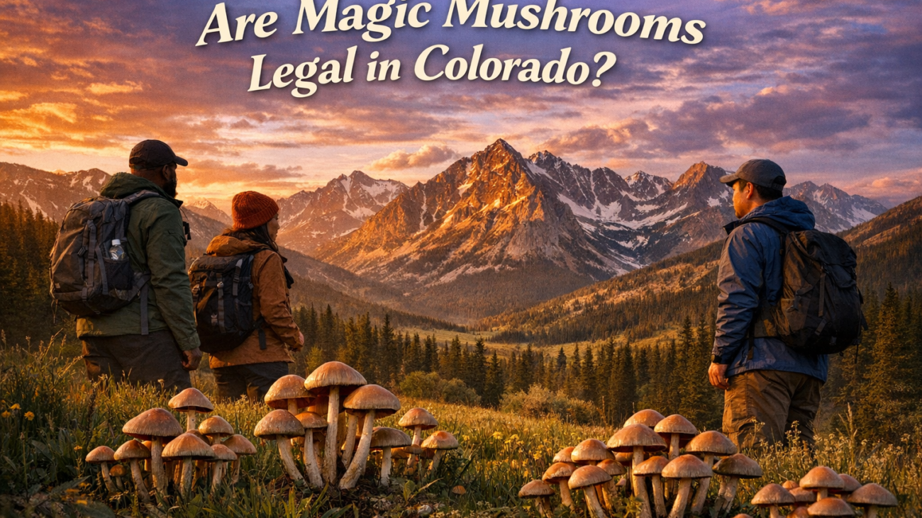 Are magic mushrooms legal in Colorado
