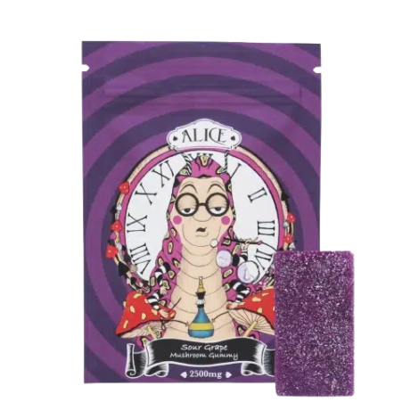 ALICE SOUR GRAPE GUMMIES