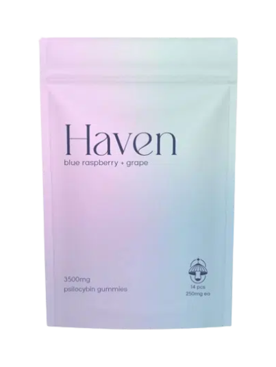 HAVEN BLUE RASPBERRY AND GRAPE GUMMIES