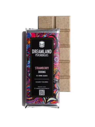 DREAMLAND STRAWBERRY CHOCOLATE BAR