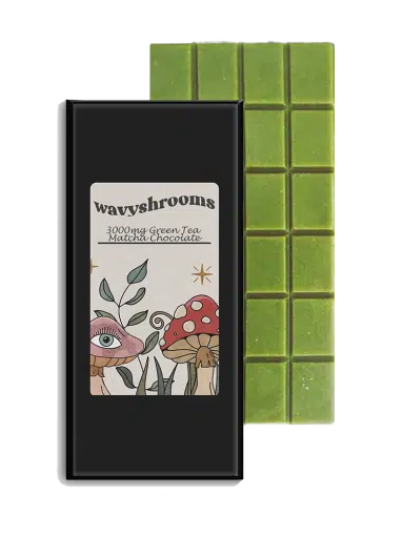 WAVYLIFE GREEN TEA MATCHA CHOCOLATE BAR