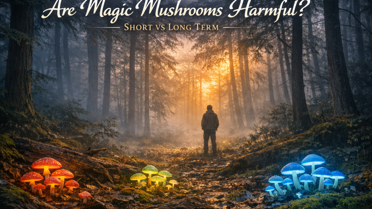 Are magic mushrooms harmful