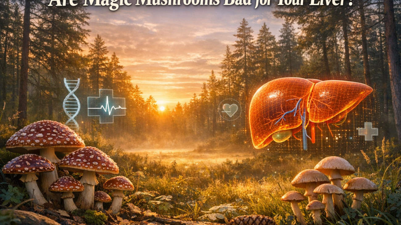 Are magic mushrooms bad for your liver