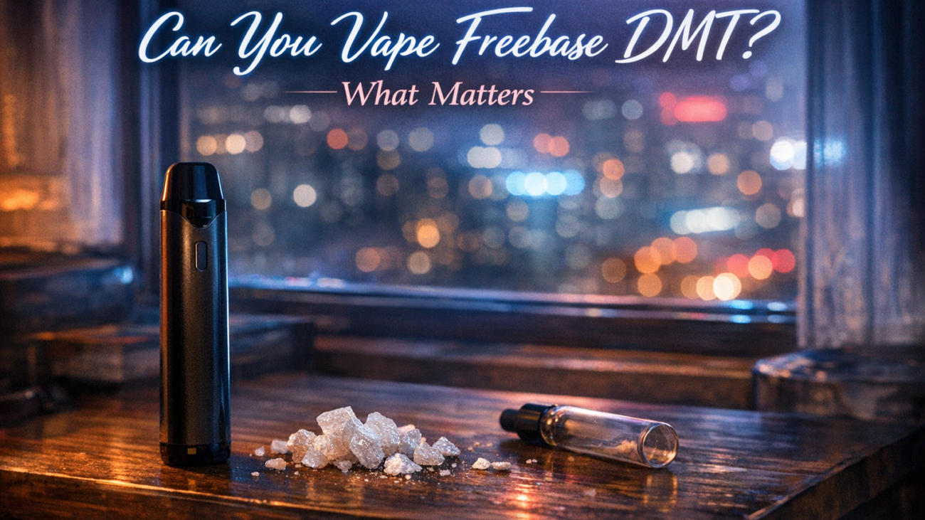 Can I vape freebase DMT
